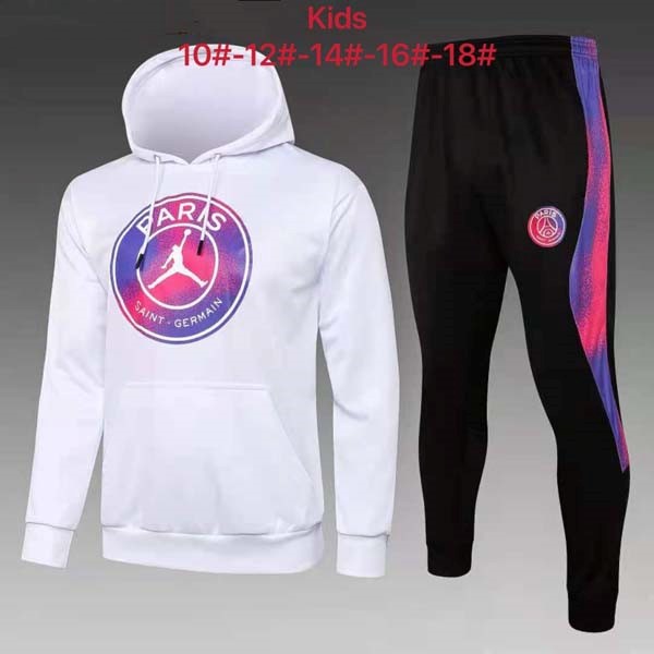 Kinder Hoodies Paris Saint Germain 2022 Weiß Pink